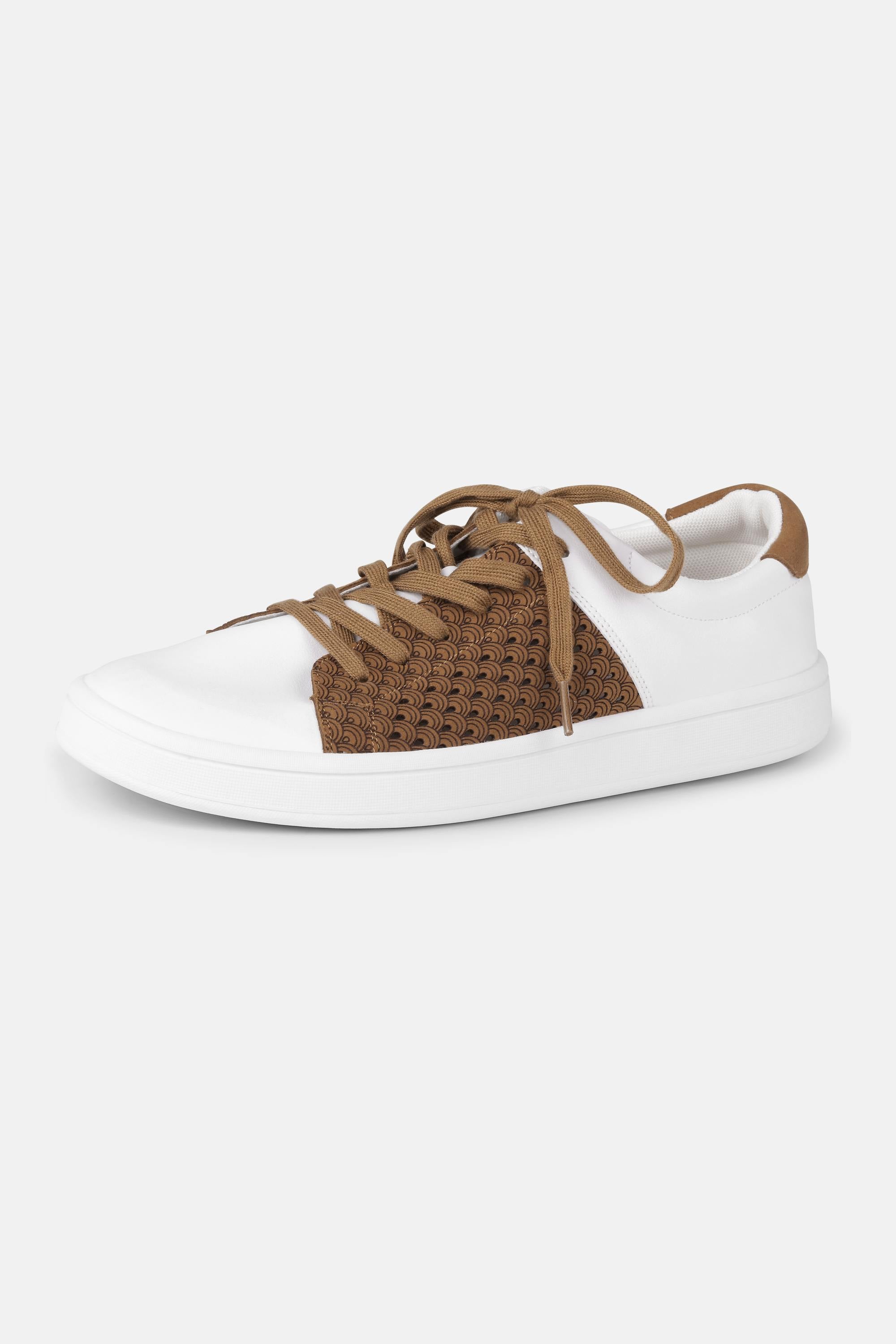 City Sneaker Herr - White Cashew